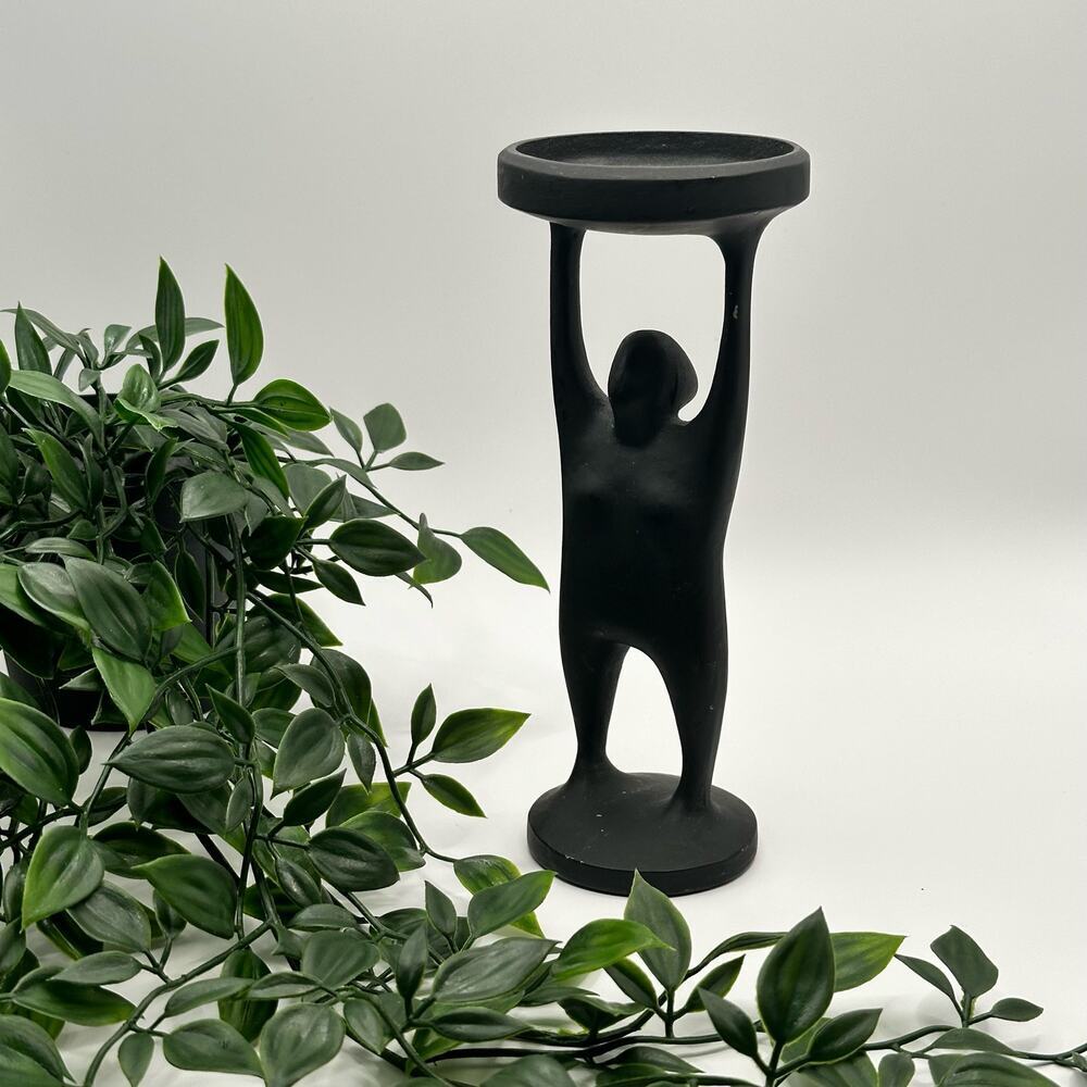 Vintage Replica Oisin Kelly Female Candlestick, 7"
